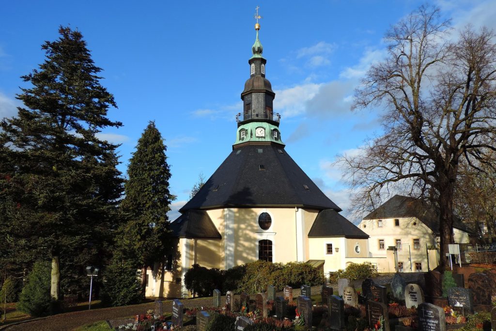 Bergkirche Seiffen Erzgebirge