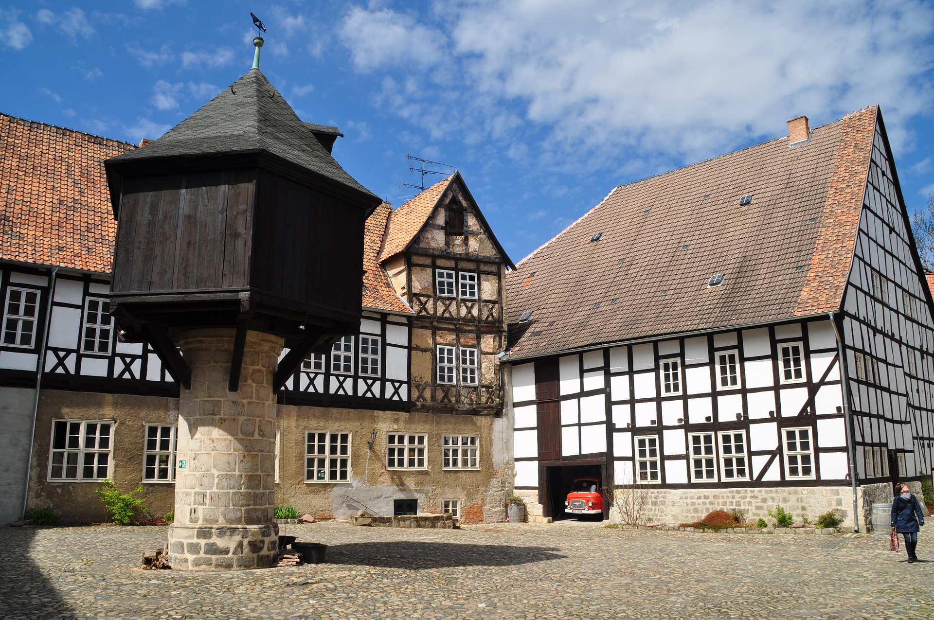 Busreise Quedlinburg Fachwerkhäuser