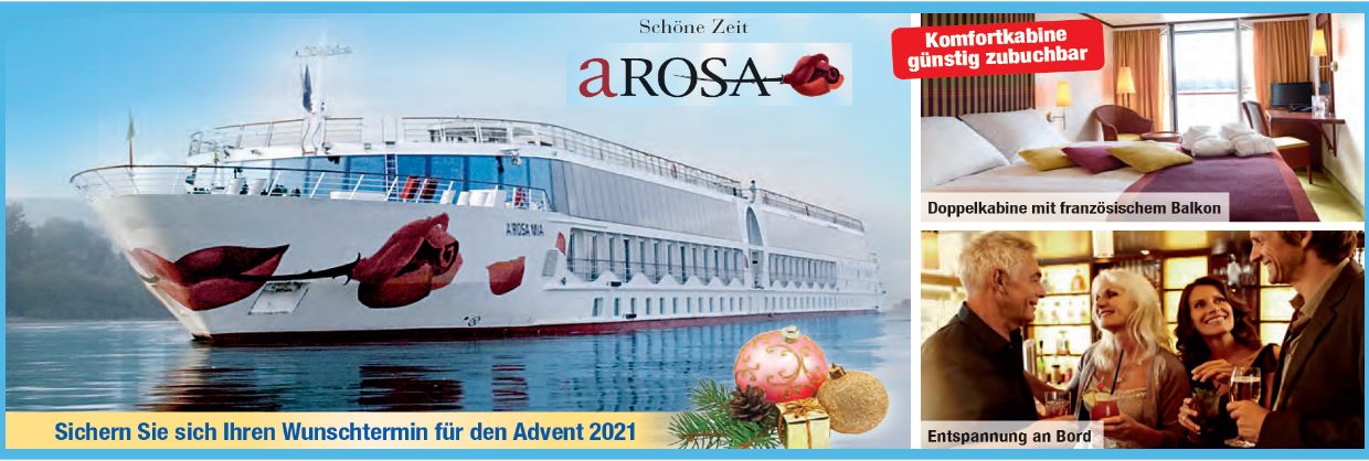 trendtours Adventsreise Schiff Donau