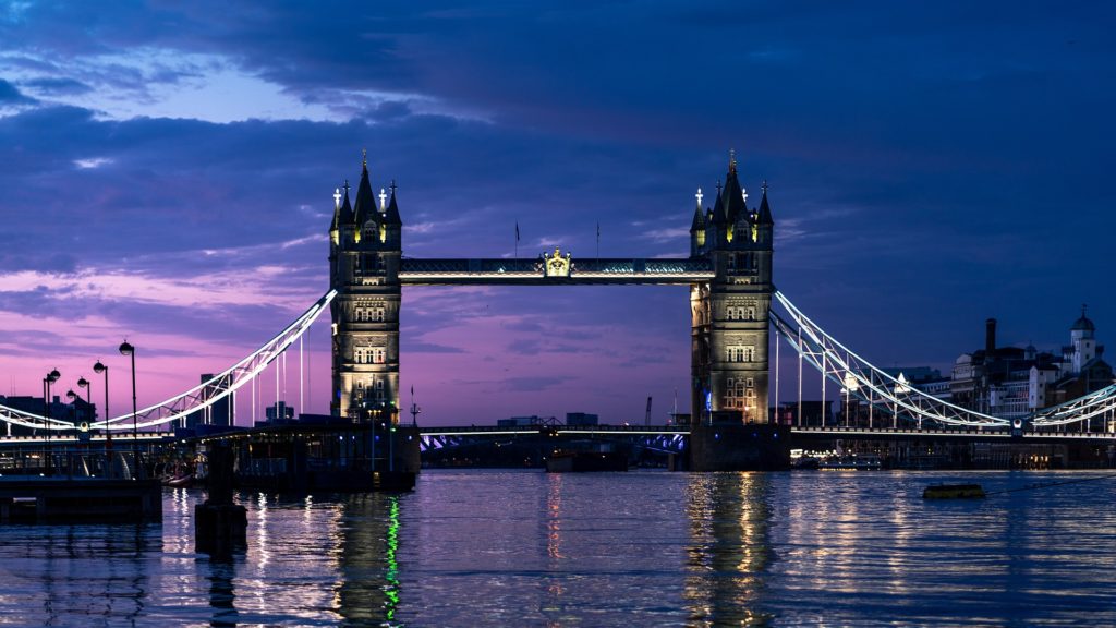 London Brücke Fluss