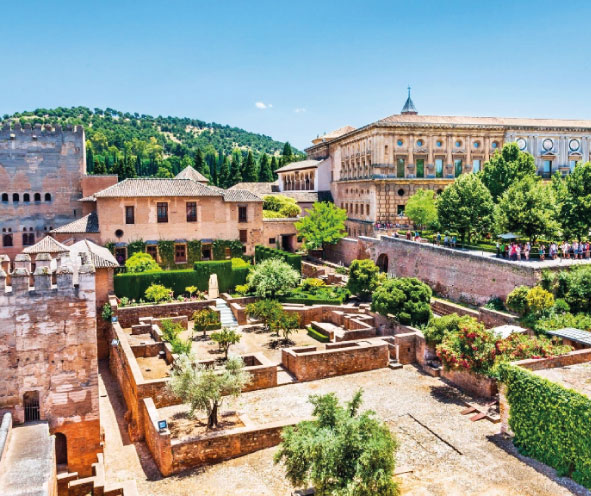 Trendtours Reise, Flugreise nach Spanien-Andalusien, Alhambra