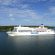 weiße Fähre der Tallink auf der Ostsee